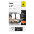 Feit Electric LED S6 E12 SW 6W 2PK BP6S6/827/LED/2